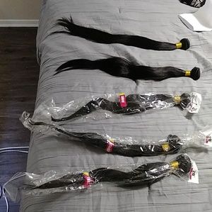 $85 100% india hair 18inch on up